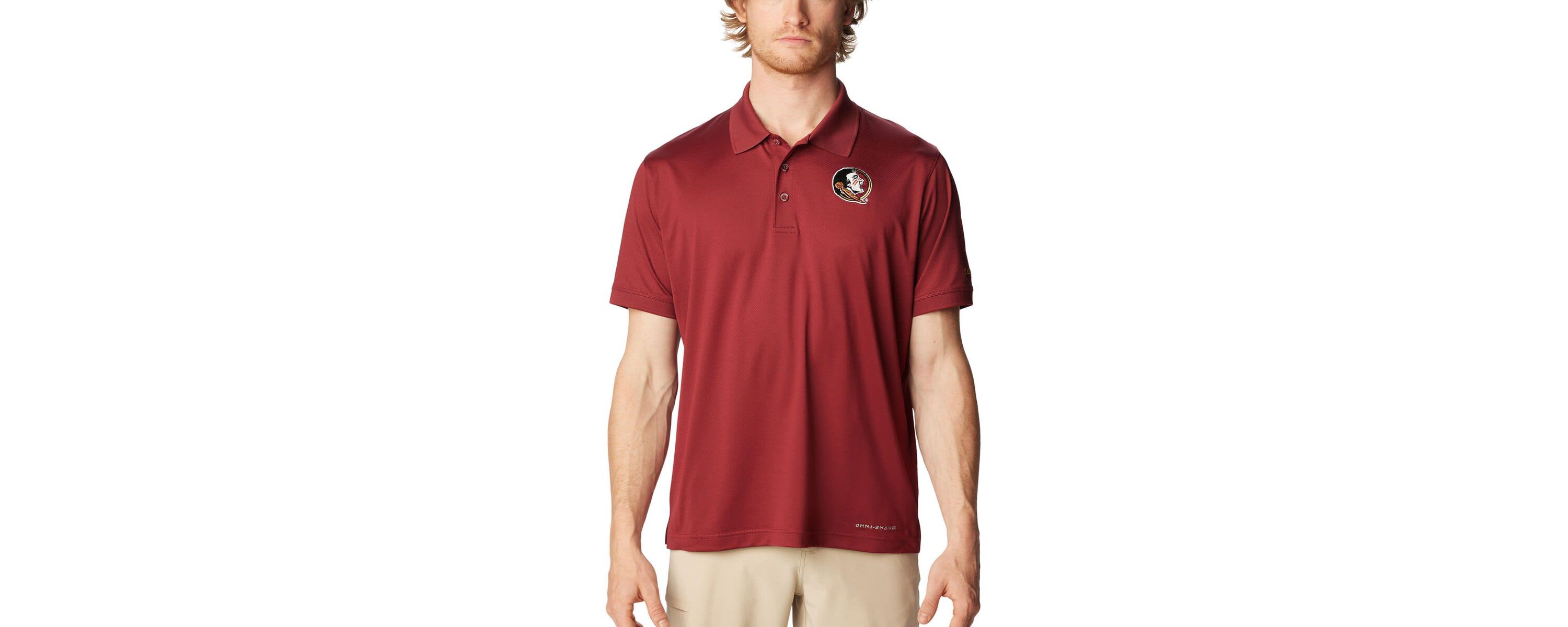 NCAA Florida State Seminoles PFG Tamiami Omni-Shade Polo