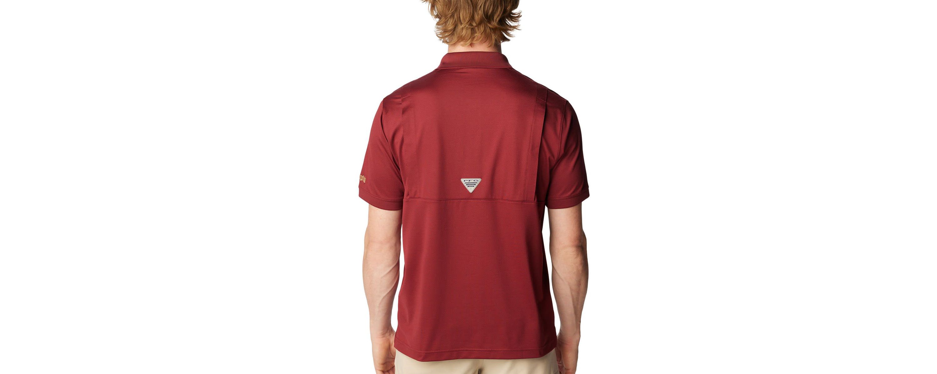 NCAA Florida State Seminoles PFG Tamiami Omni-Shade Polo