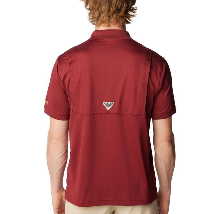 NCAA Florida State Seminoles PFG Tamiami Omni-Shade Polo