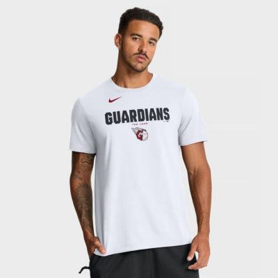 Men's MLB Nike Cleveland Guardians Bold Team Name T-Shirt