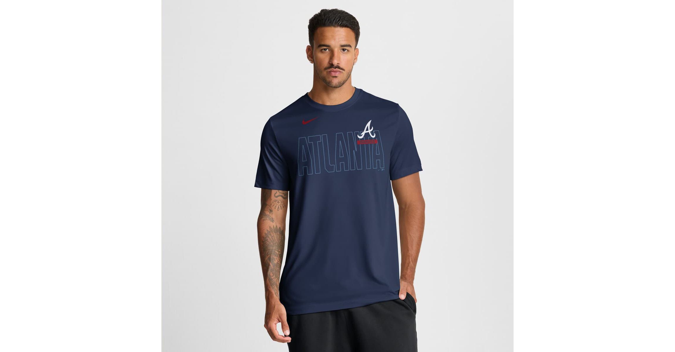 Nike® MLB Nike Atlanta Braves Knockout Team Legend Dri-FIT T-Shirt