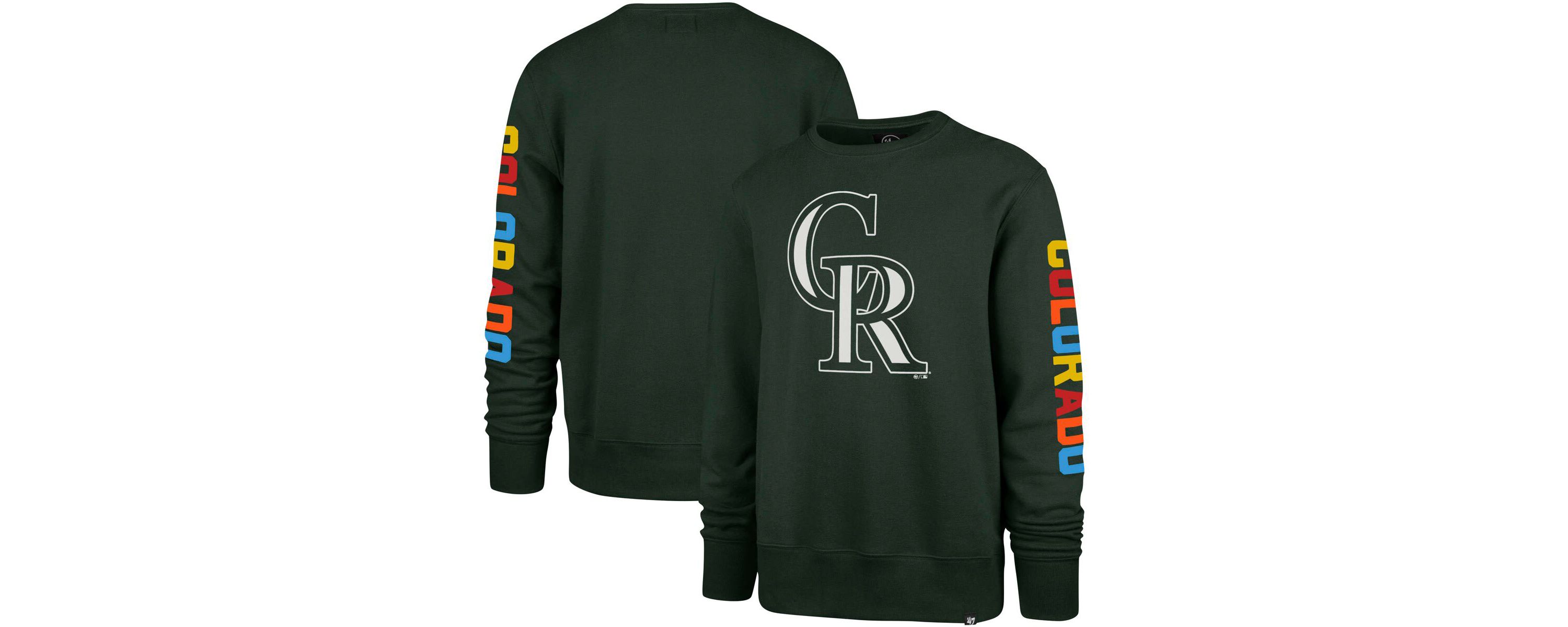 MLB Colorado Rockies City Connect Legend Headline Pullover Sweatshirt