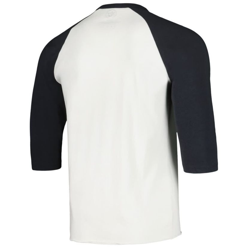 Chicago White Sox MLB Chicago Sox City Connect Crescent Franklin Raglan 3/4-Sleeve T-Shirt