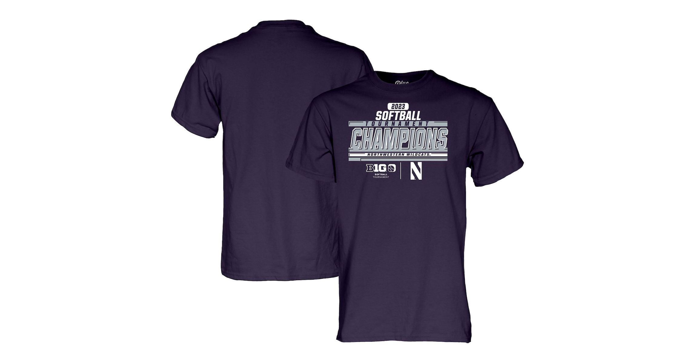 NCAA Northwestern Wildcats 2023 NCAA Big Ten Softball Conference Tournament s Locker Room T-Shirt
