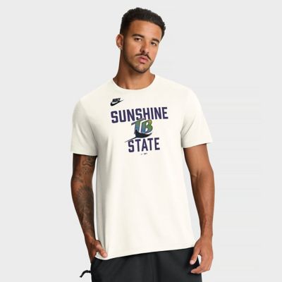 Men's MLB Nike Tampa Bay Rays Cooperstown Collection â70s Inspired T-Shirt