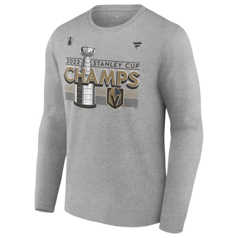 NHL Fanatics Vegas Golden Knights 2023 Stanley Cup s Locker Room Long Sleeve T-Shirt