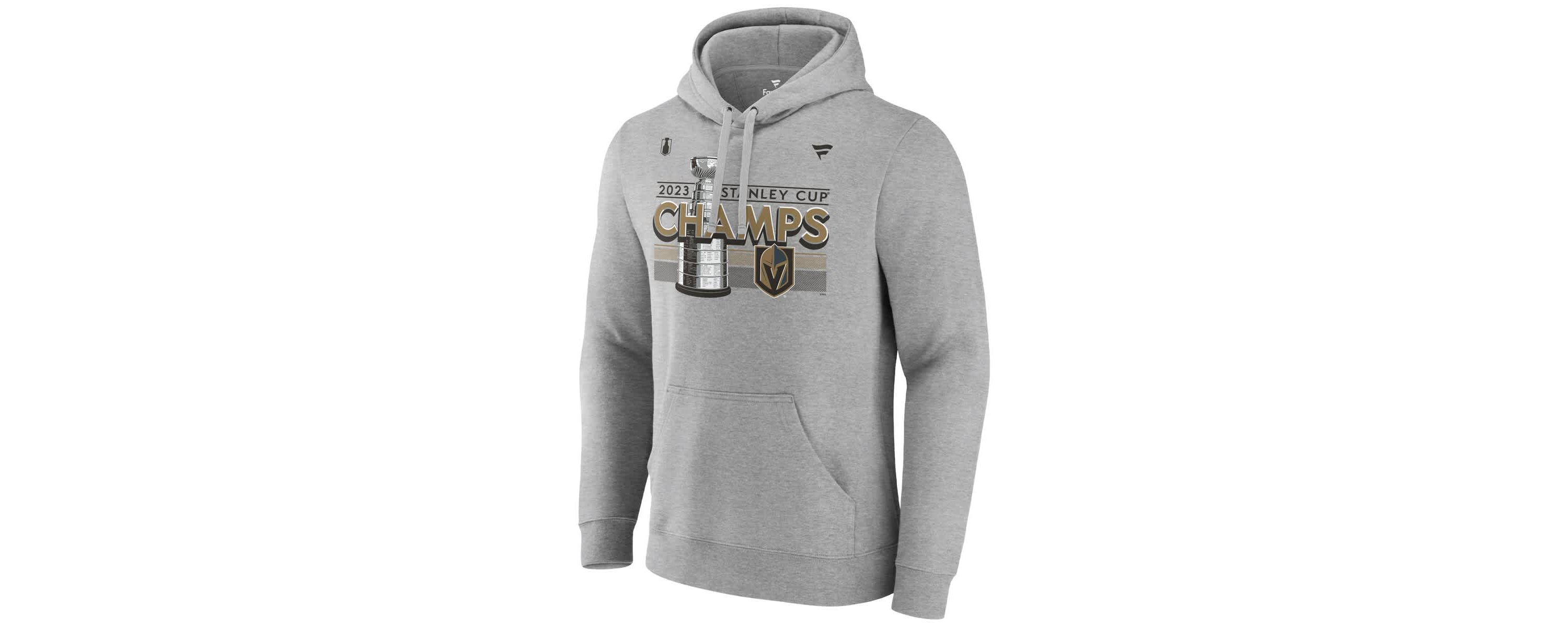 NHL Fanatics Vegas Golden Knights 2023 Stanley Cup s Locker Room Pullover Hoodie