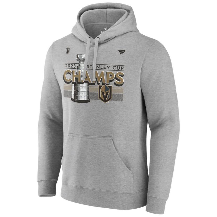 NHL Fanatics Vegas Golden Knights 2023 Stanley Cup s Locker Room Pullover Hoodie