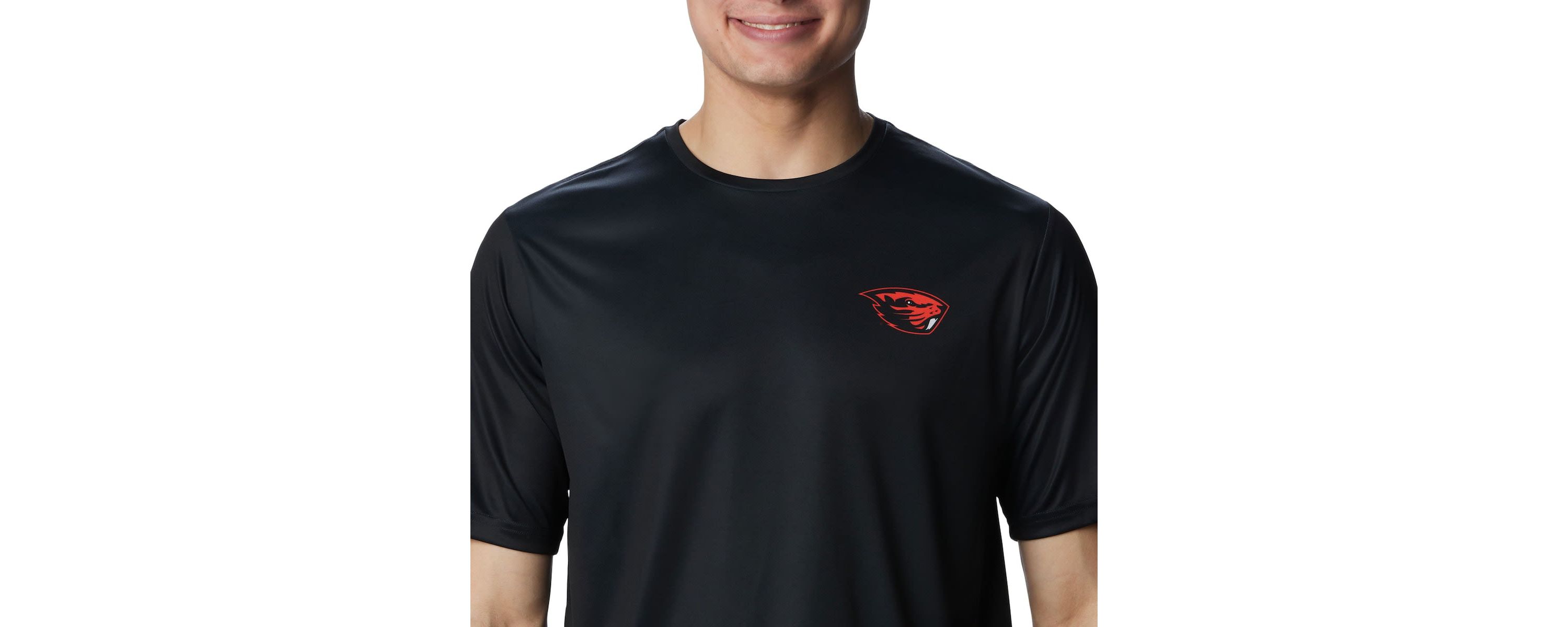NCAA Oregon State Beavers Terminal Tackle Badge Omni-Shade T-Shirt