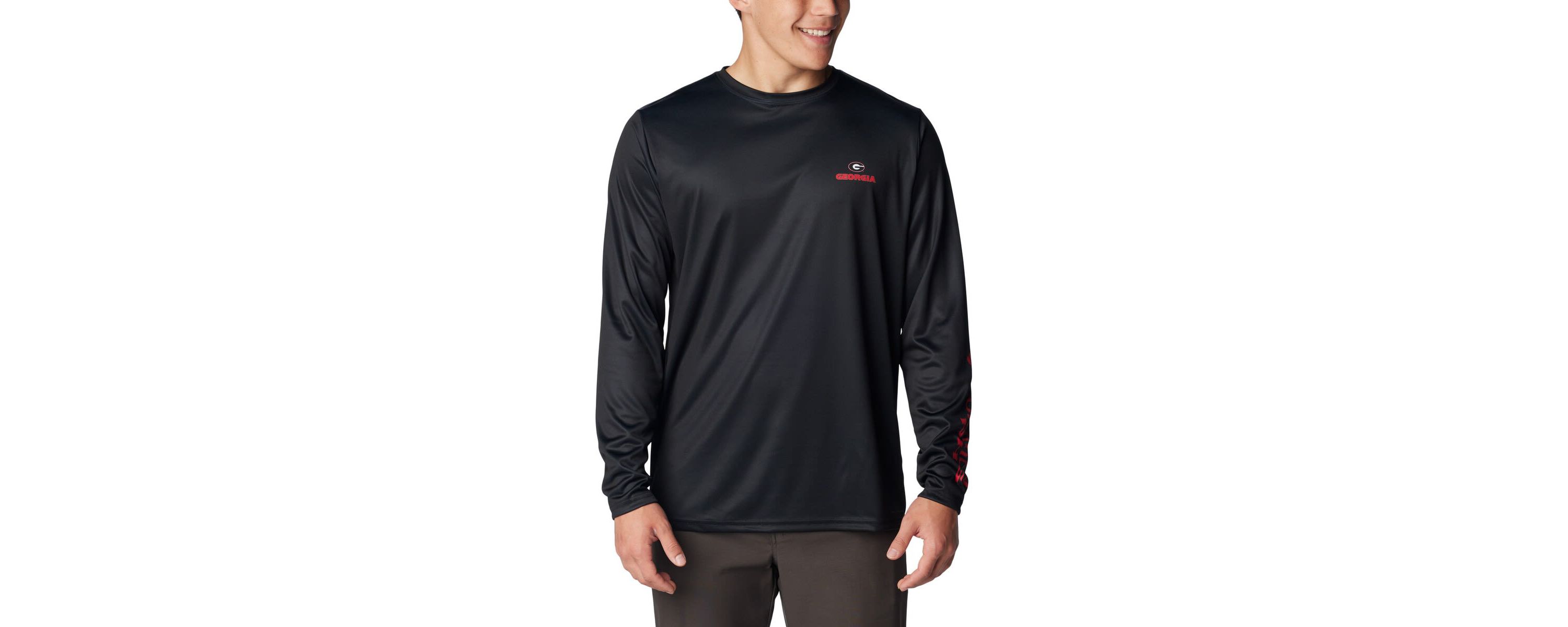 NCAA Georgia Bulldogs Terminal Shot Omni-Shade Long Sleeve T-Shirt
