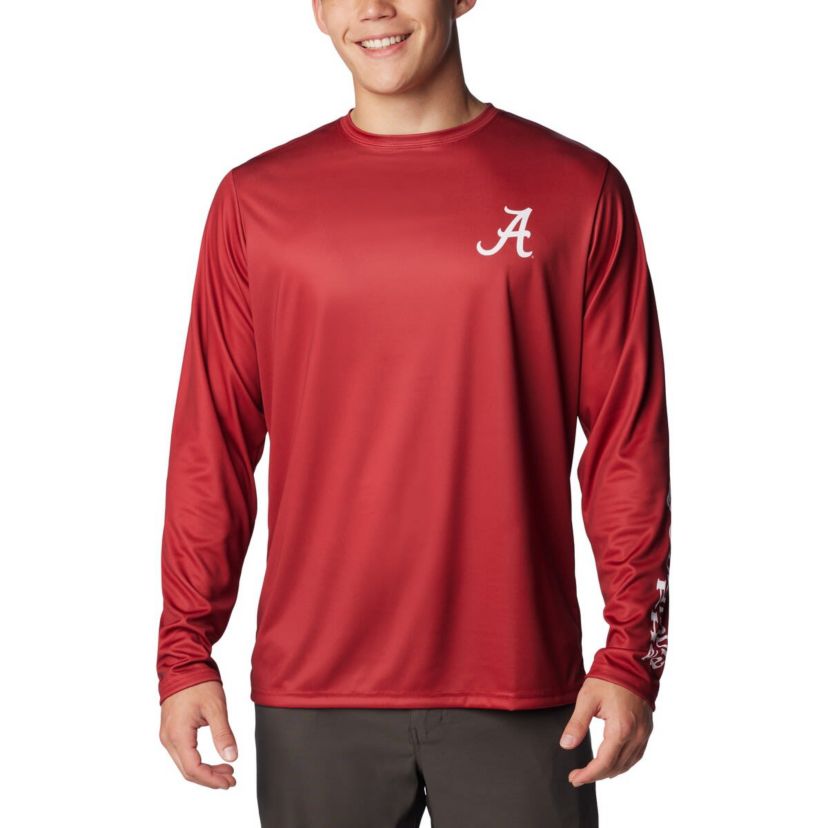 Alabama Crimson Tide NCAA Alabama Tide Terminal Shot Omni-Shade Long Sleeve T-Shirt