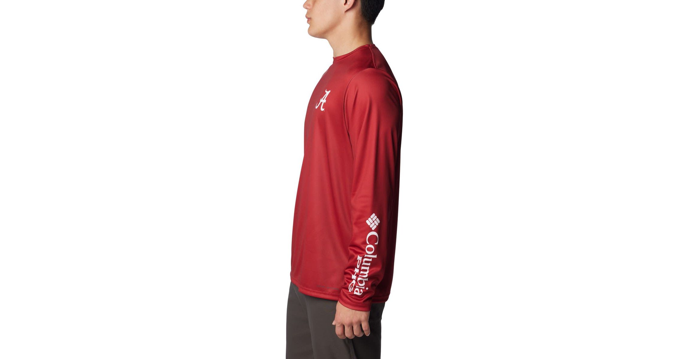 Alabama Crimson Tide NCAA Alabama Tide Terminal Shot Omni-Shade Long Sleeve T-Shirt