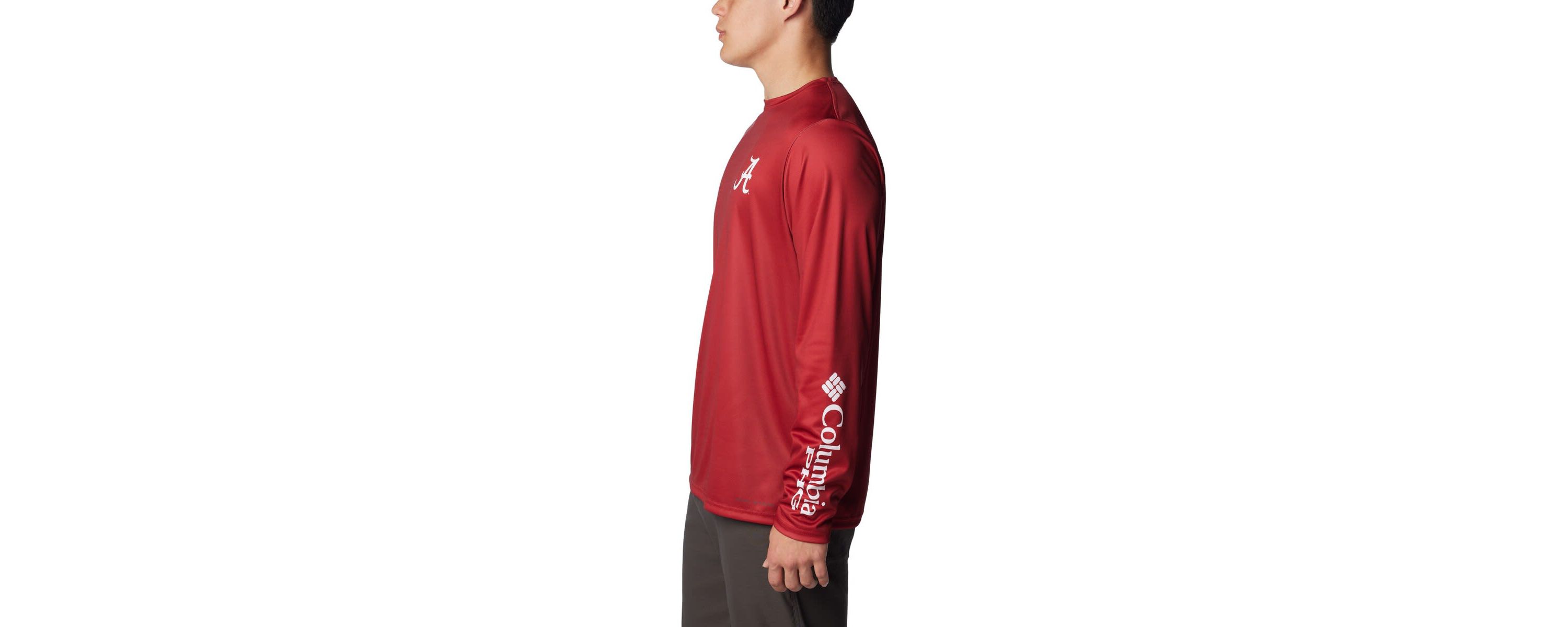 Alabama Crimson Tide NCAA Alabama Tide Terminal Shot Omni-Shade Long Sleeve T-Shirt
