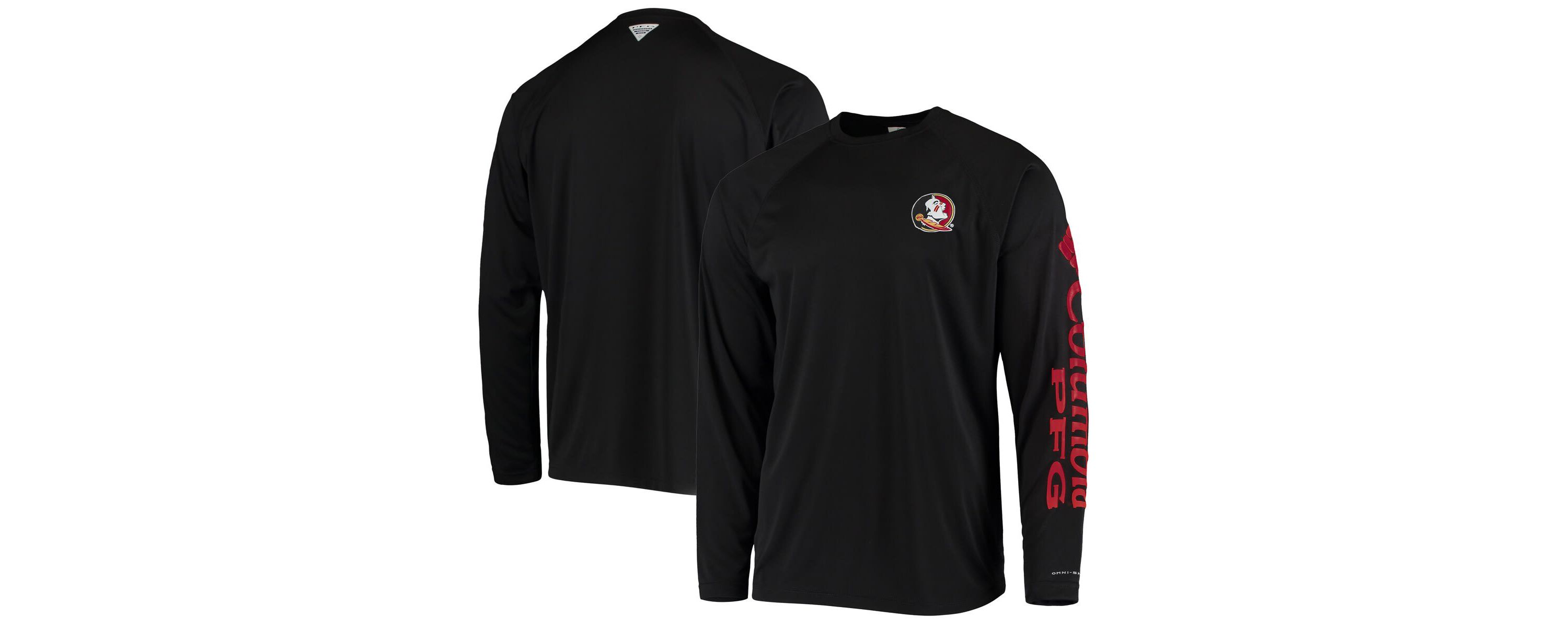 NCAA Florida State Seminoles Terminal Tackle Omni-Shade Raglan Long Sleeve T-Shirt