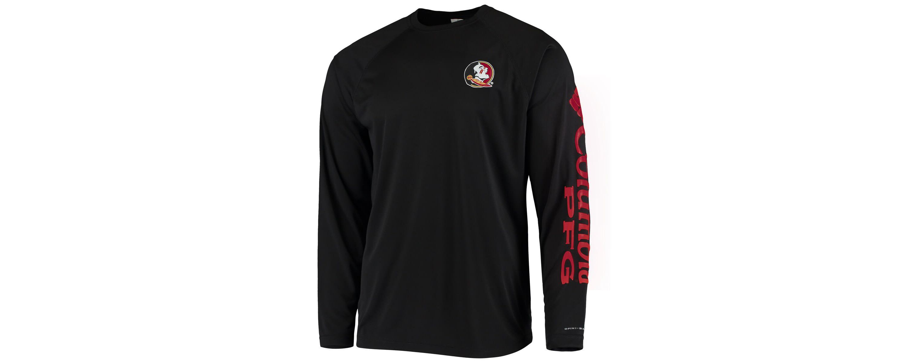 NCAA Florida State Seminoles Terminal Tackle Omni-Shade Raglan Long Sleeve T-Shirt