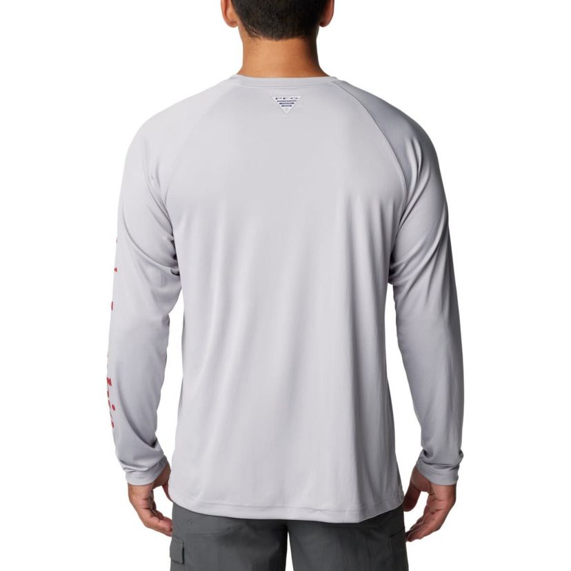 Alabama Crimson Tide NCAA Alabama Tide Terminal Tackle Omni-Shade Raglan Long Sleeve T-Shirt