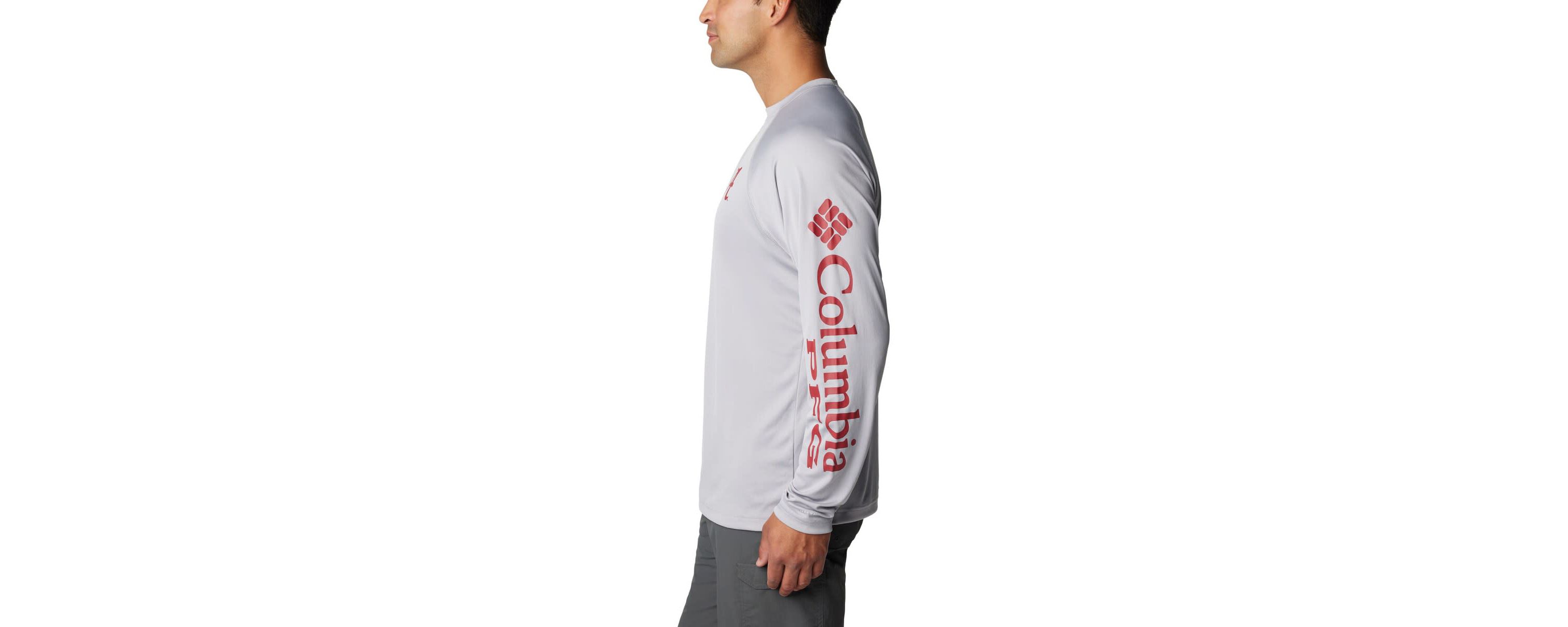 Alabama Crimson Tide NCAA Alabama Tide Terminal Tackle Omni-Shade Raglan Long Sleeve T-Shirt