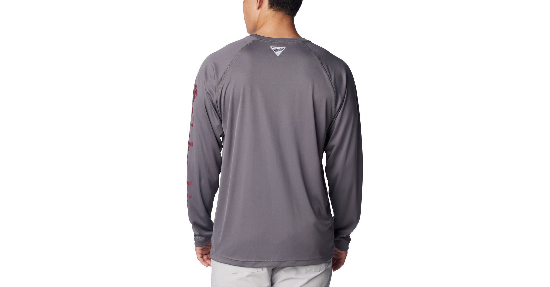 NCAA Texas A&M Aggies Terminal Tackle Omni-Shade Raglan Long Sleeve T-Shirt