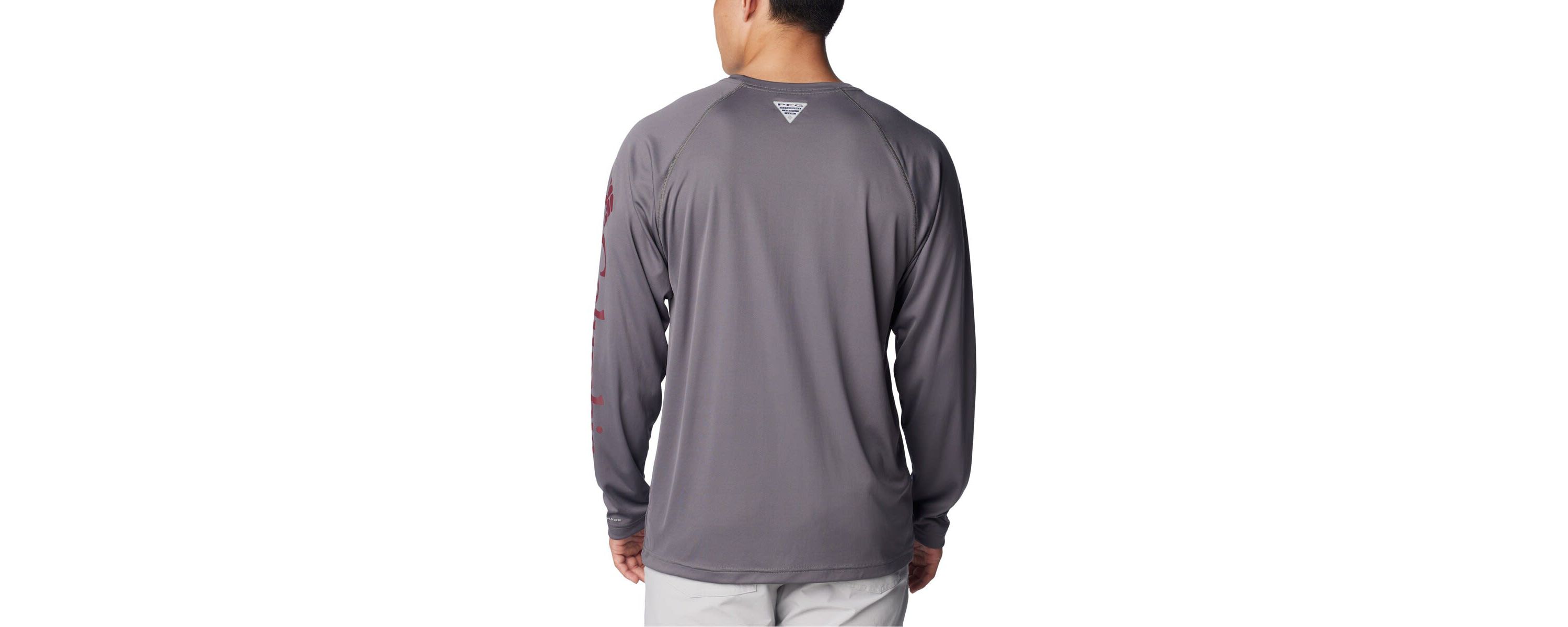 NCAA Texas A&M Aggies Terminal Tackle Omni-Shade Raglan Long Sleeve T-Shirt