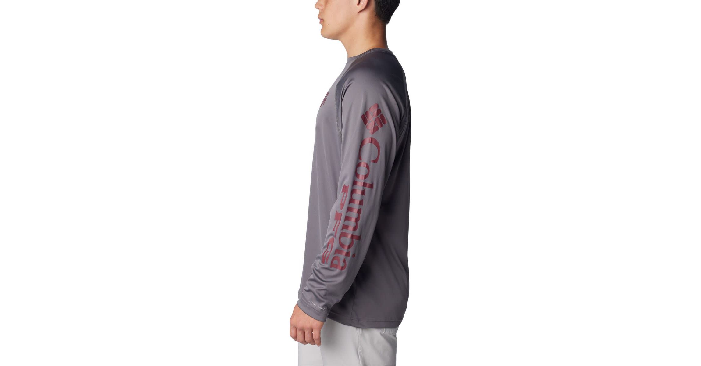 NCAA Texas A&M Aggies Terminal Tackle Omni-Shade Raglan Long Sleeve T-Shirt