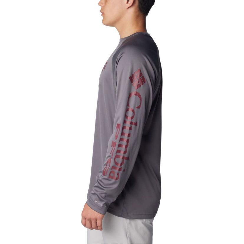 NCAA Texas A&M Aggies Terminal Tackle Omni-Shade Raglan Long Sleeve T-Shirt
