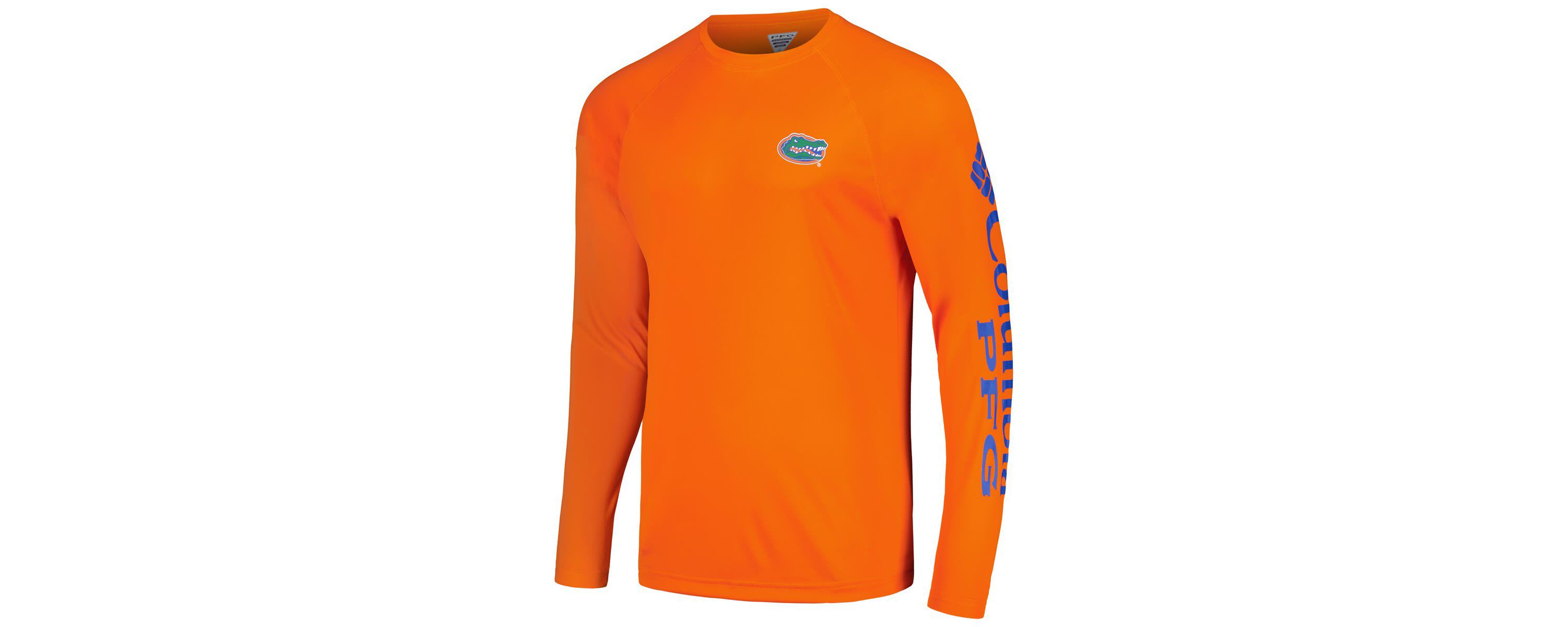 NCAA Florida Gators Terminal Tackle Omni-Shade Raglan Long Sleeve T-Shirt