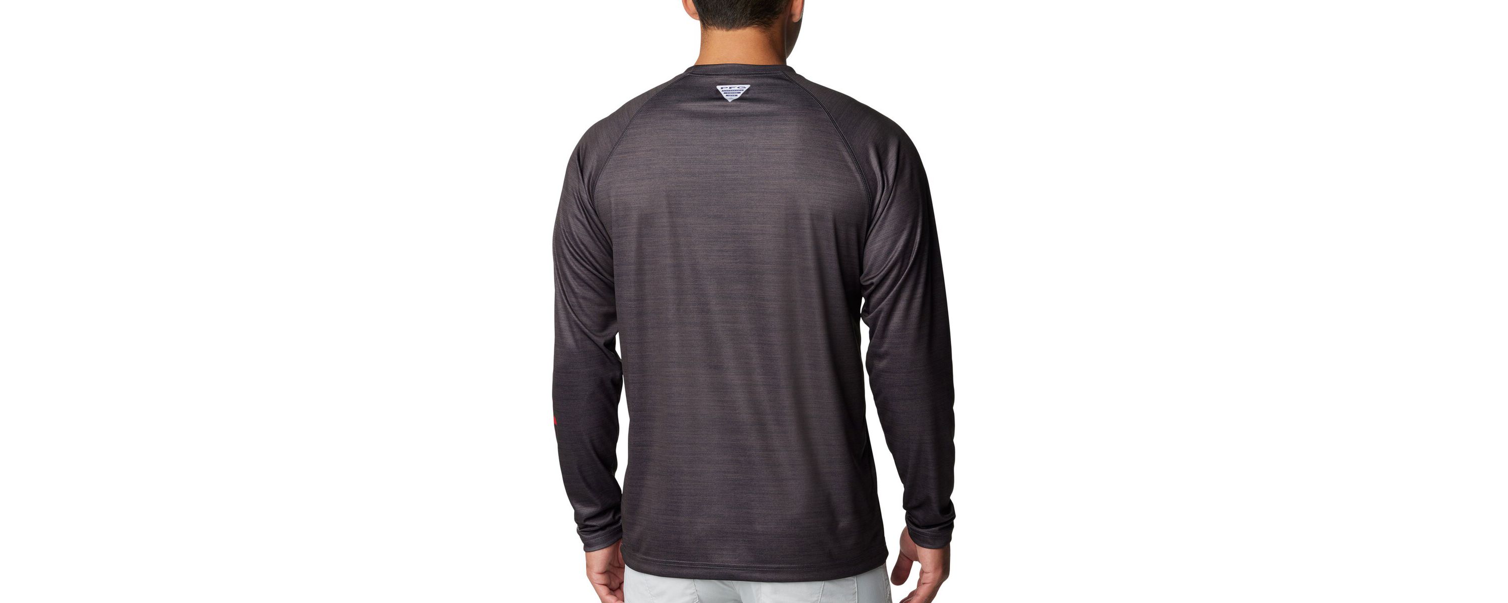 NCAA Nebraska Huskers PFG Terminal Tackle Omni-Shade Raglan Long Sleeve T-Shirt