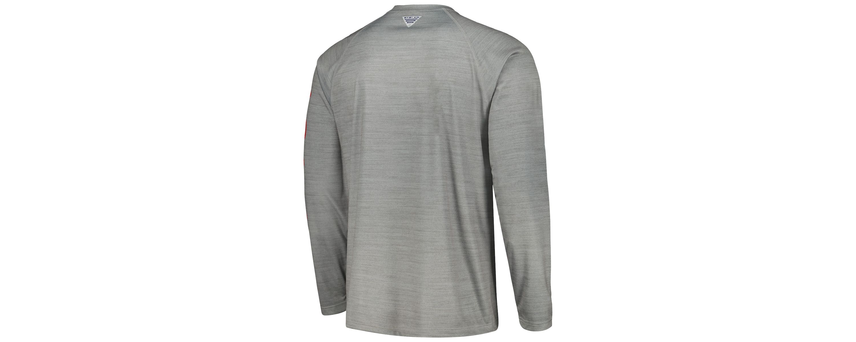 NCAA Ohio State Buckeyes PFG Terminal Tackle Omni-Shade Raglan Long Sleeve T-Shirt