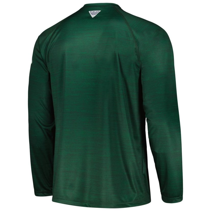 NCAA Michigan State Spartans PFG Terminal Tackle Omni-Shade Raglan Long Sleeve T-Shirt