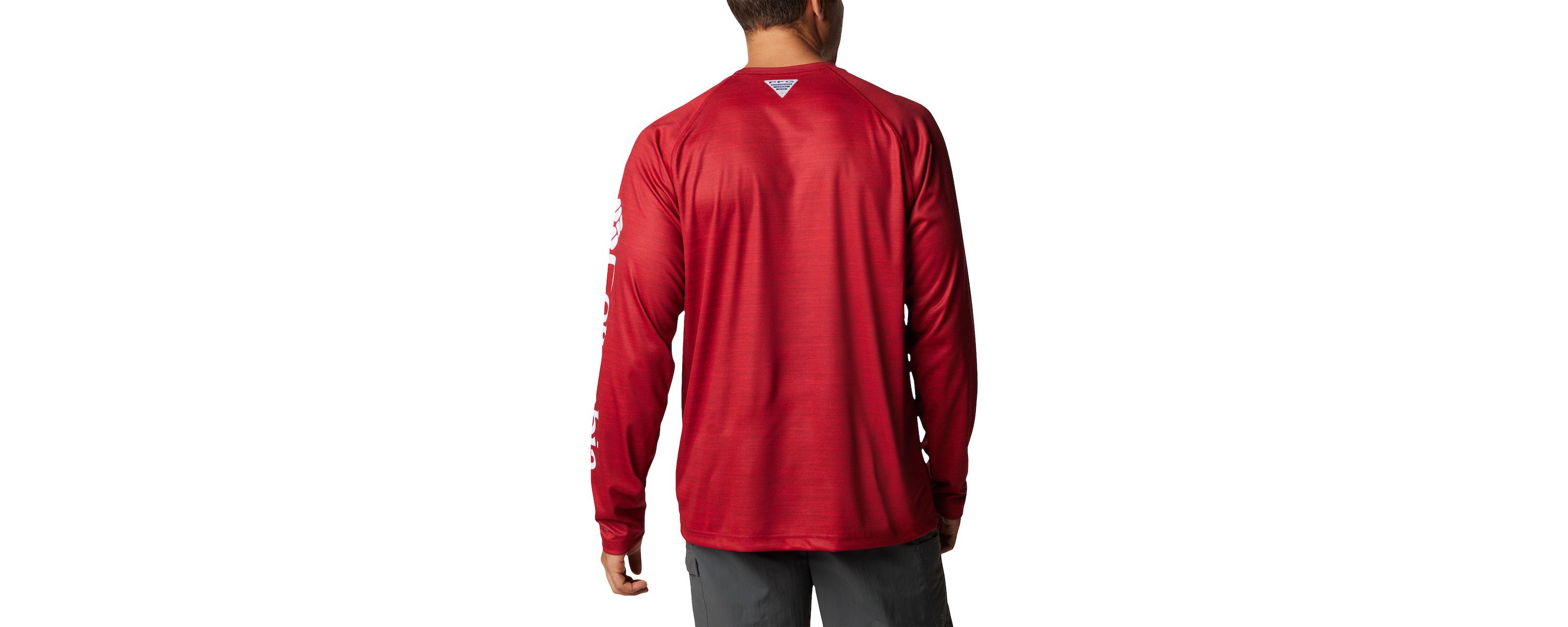 NCAA Oklahoma Sooners PFG Terminal Tackle Omni-Shade Raglan Long Sleeve T-Shirt