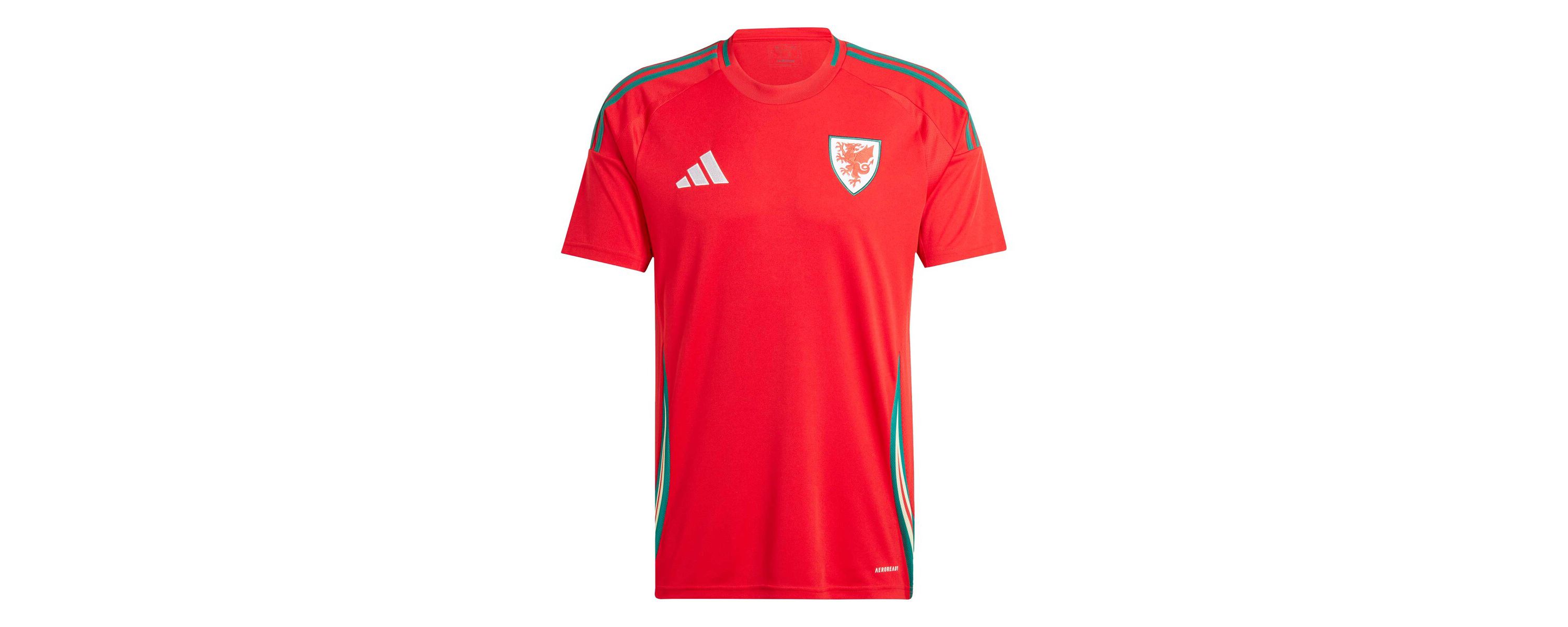 Soccer National Teams Wales National Team 2024 Home Replica Jersey
