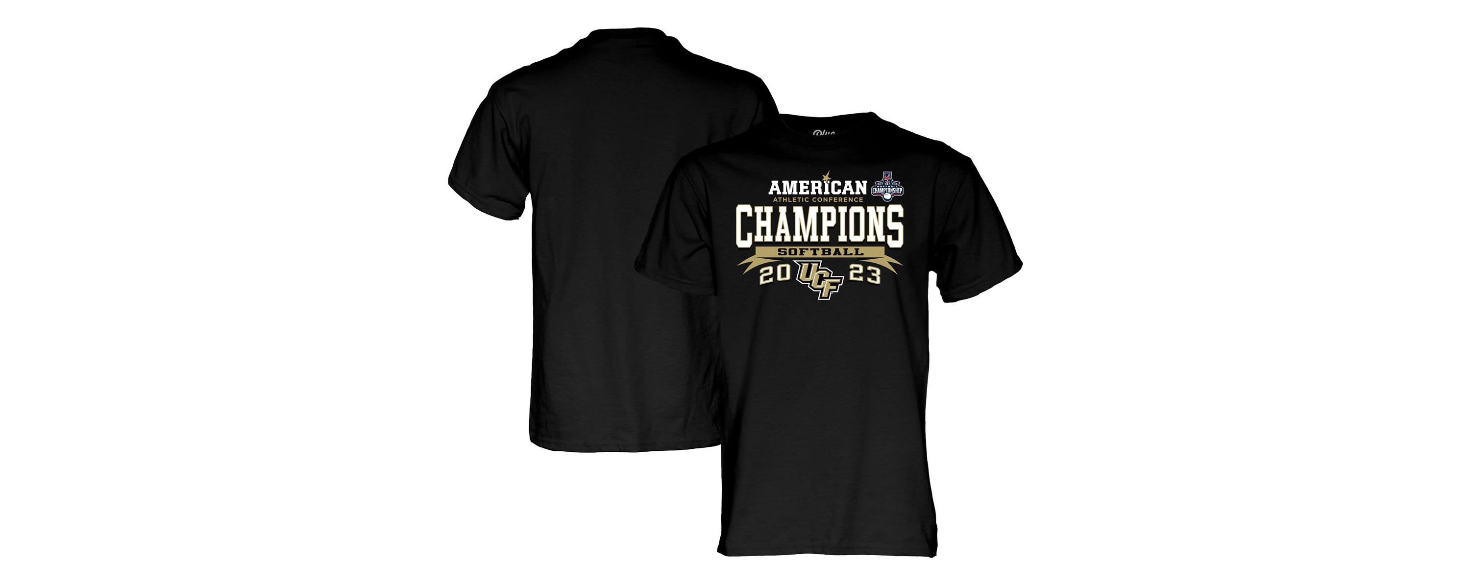 NCAA UCF Knights 2023 AAC Softball Conference Tournament s Locker Room T-Shirt