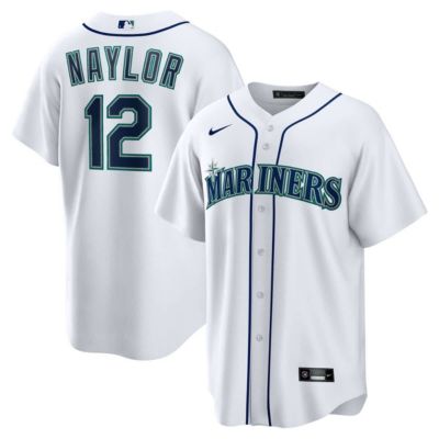 Men's MLB Nike Josh Naylor Seattle Mariners Home Replica Jersey