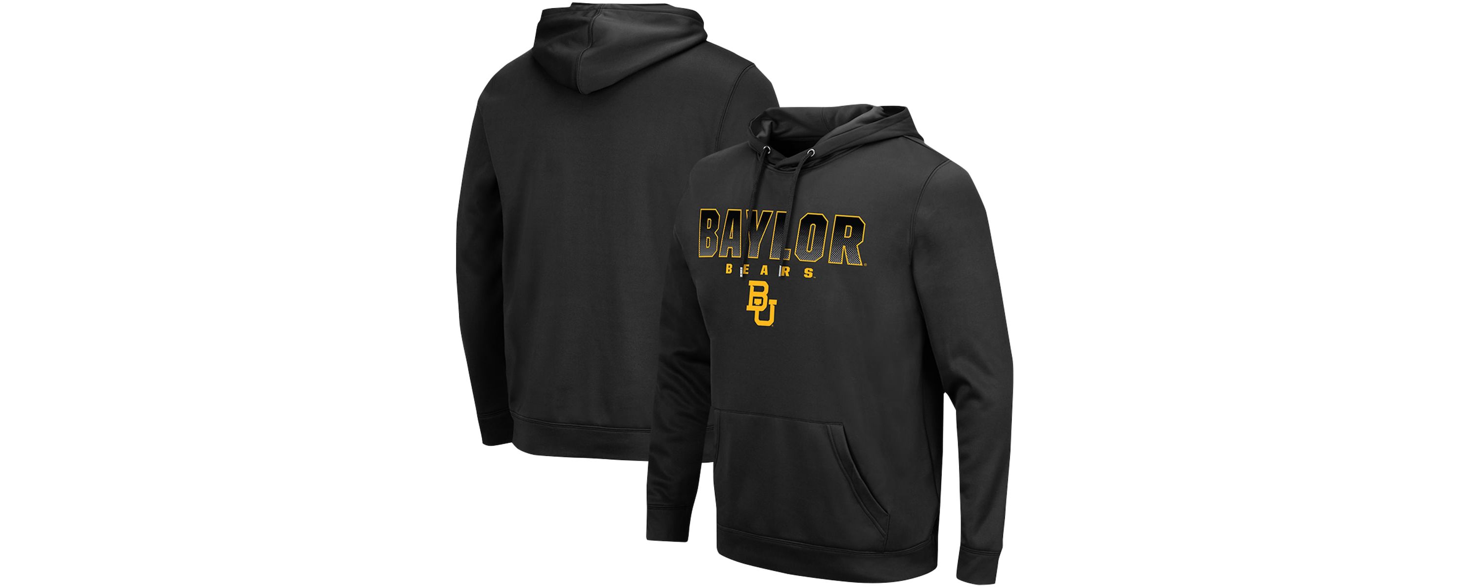 NCAA Baylor Bears Blackout 3.0 Pullover Hoodie