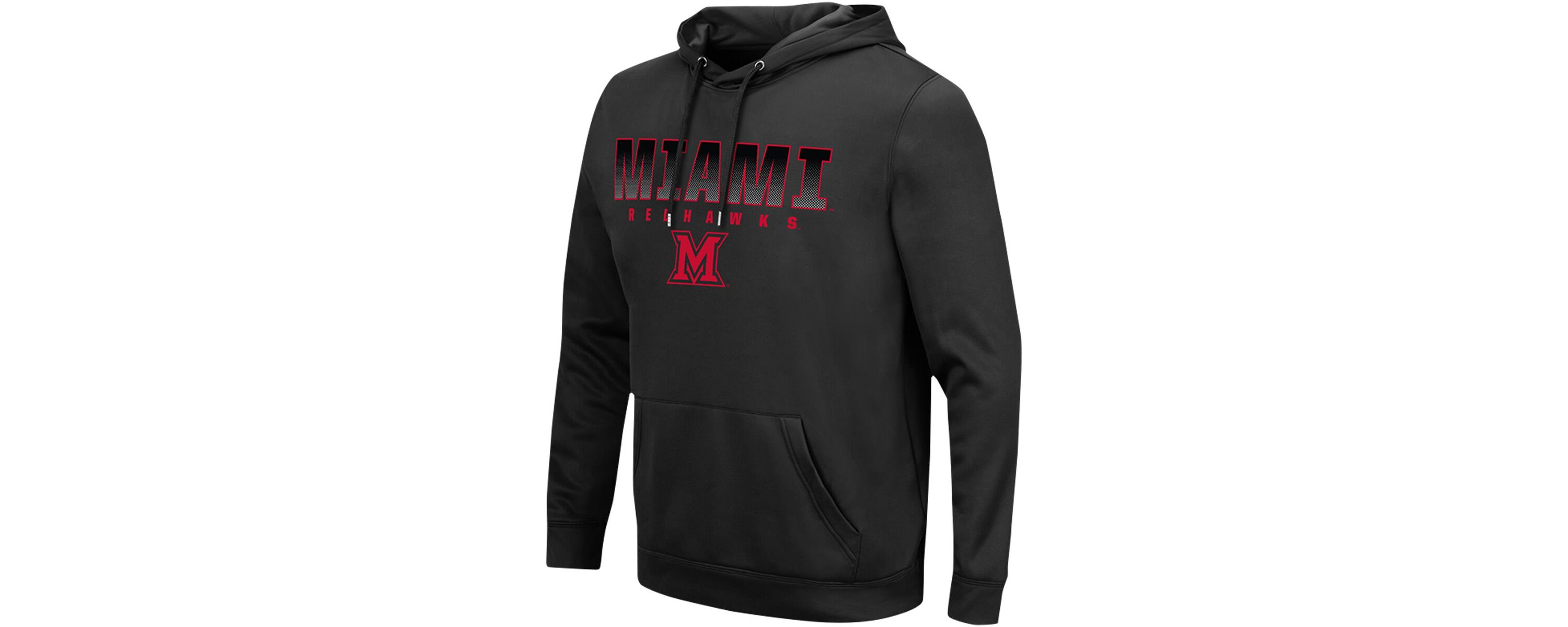 Miami (OH) RedHawks NCAA Miami University RedHawks Blackout 3.0 Pullover Hoodie