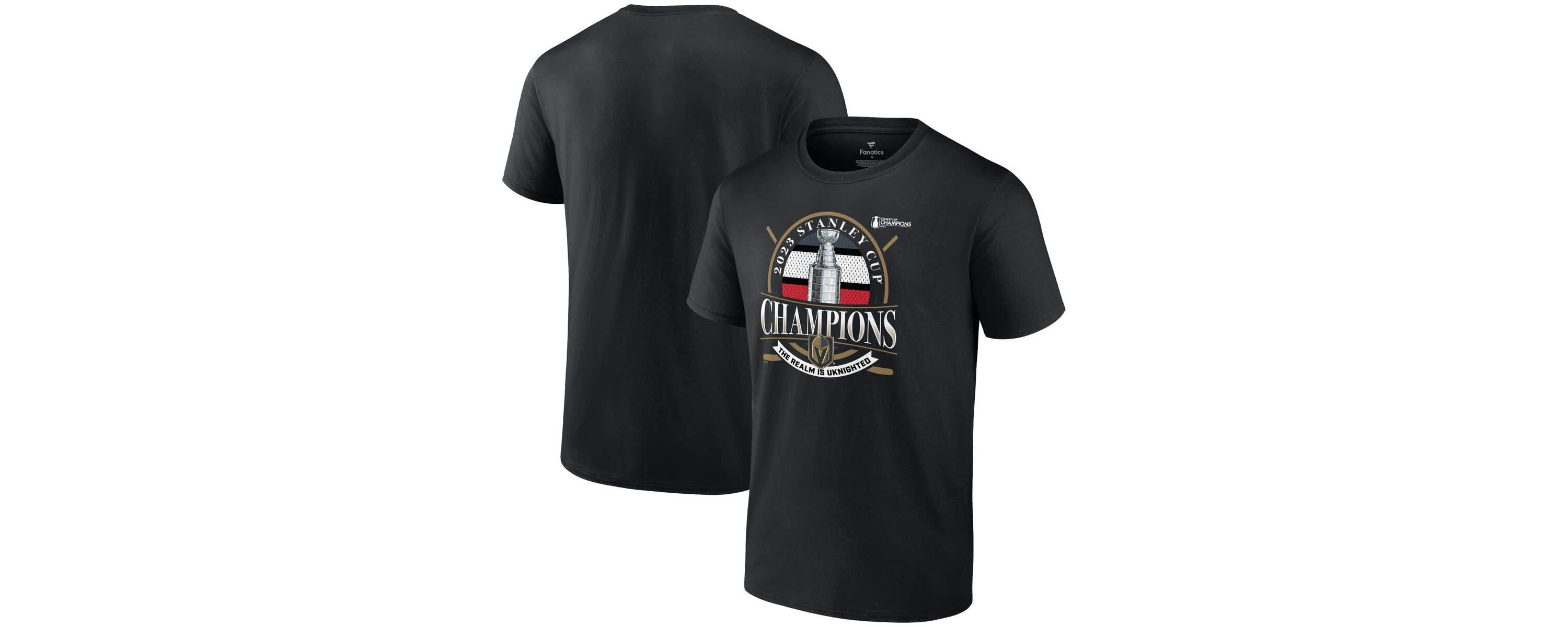 NHL Fanatics Vegas Golden Knights 2023 Stanley Cup s Rally Cry T-Shirt
