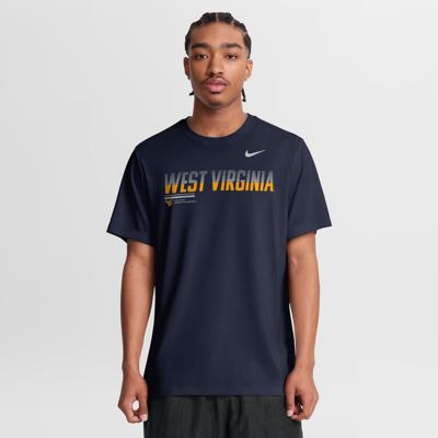 Men's NCAA Nike West Virginia Mountaineers Sideline Legend Dri-FIT T-Shirt