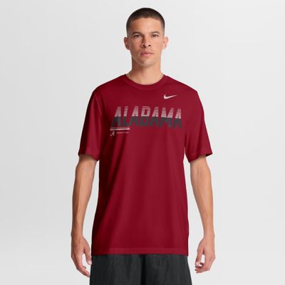 Men's Alabama Crimson Tide NCAA Nike Alabama Tide Sideline Legend Dri-FIT T-Shirt, XL