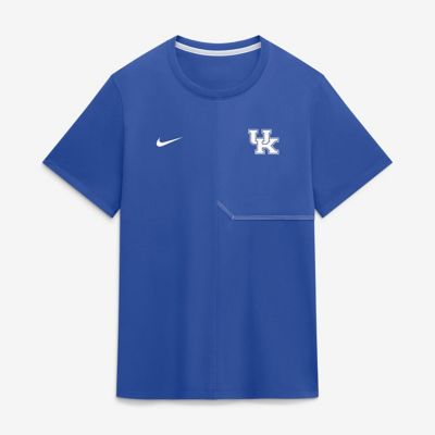 Men's NCAA Nike Kentucky Wildcats 2026 Sideline UV Dri-FIT Coaches Shirt, Medium