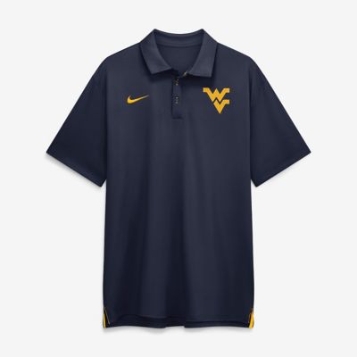 Men's NCAA Nike West Virginia Mountaineers 2026 Sideline Tour Dri-FIT Polo