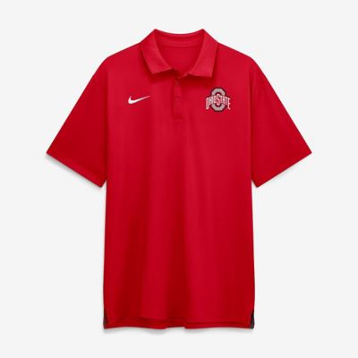 Men's NCAA Nike Ohio State Buckeyes 2026 Sideline Tour Dri-FIT Polo, XL