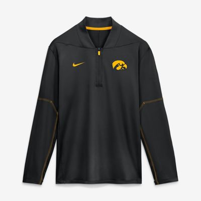 Men's NCAA Nike Iowa Hawkeyes 2026 Sideline Midweight Half-Zip Dri-FIT Pullover