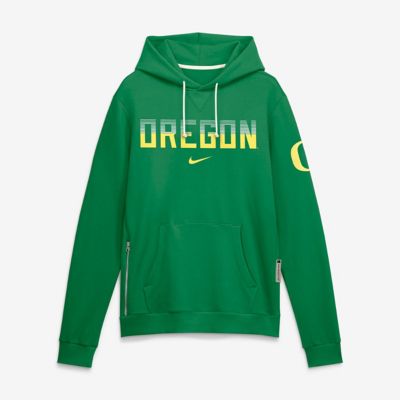 Men's NCAA Nike Oregon Ducks 2026 Sideline Standard Issue Dri-FIT Hoodie