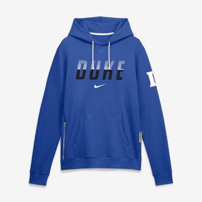 Men's Duke Blue Devils NCAA Nike Duke Devils 2026 Sideline Standard Issue Dri-FIT Hoodie