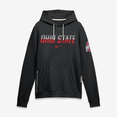 Men's NCAA Nike Ohio State Buckeyes 2026 Sideline Standard Issue Dri-FIT Hoodie, Black, 2XL