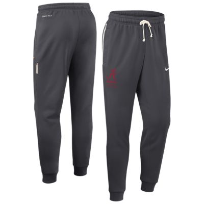 Men's Alabama Crimson Tide NCAA Nike Alabama Tide 2026 Sideline Standard Issue Dri-FIT Taper Pants