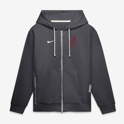 Men's Alabama Crimson Tide NCAA Nike Alabama Tide 2026 Sideline Standard Issue Dri-FIT Full-Zip Hoodie