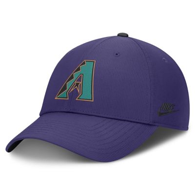 Men's MLB Nike Arizona Diamondbacks Cooperstown Club Dri-FIT Adjustable Hat, Purple, Medium