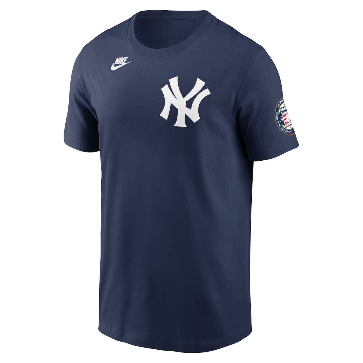 MLB Nike CC Sabathia New York Yankees 2025 Baseball Hall of Fame Retired Name & Number T-Shirt
