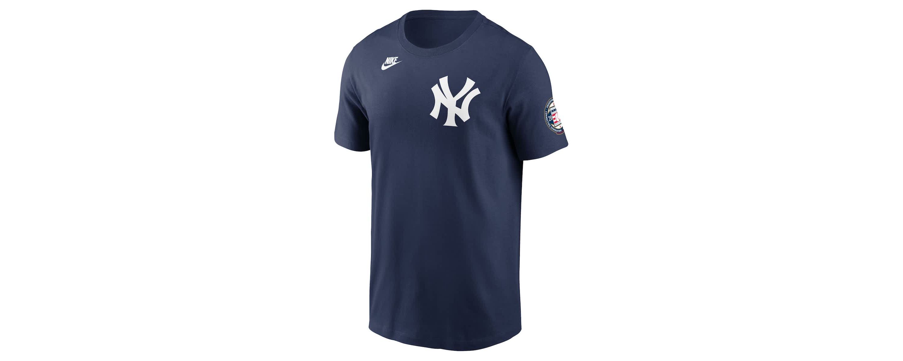 MLB Nike CC Sabathia New York Yankees 2025 Baseball Hall of Fame Retired Name & Number T-Shirt